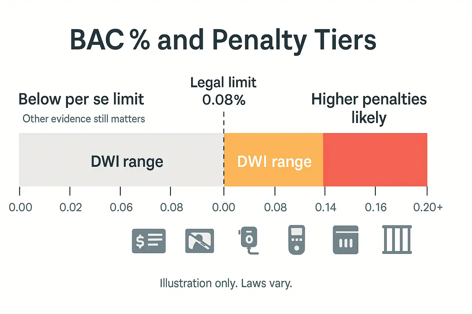 BAC and Penalty Infographic